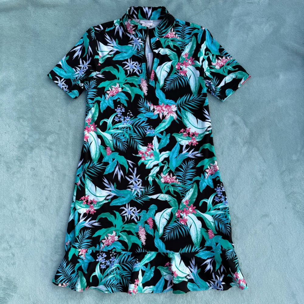Tommy Bahama floral golf dress - Picture 2 of 5